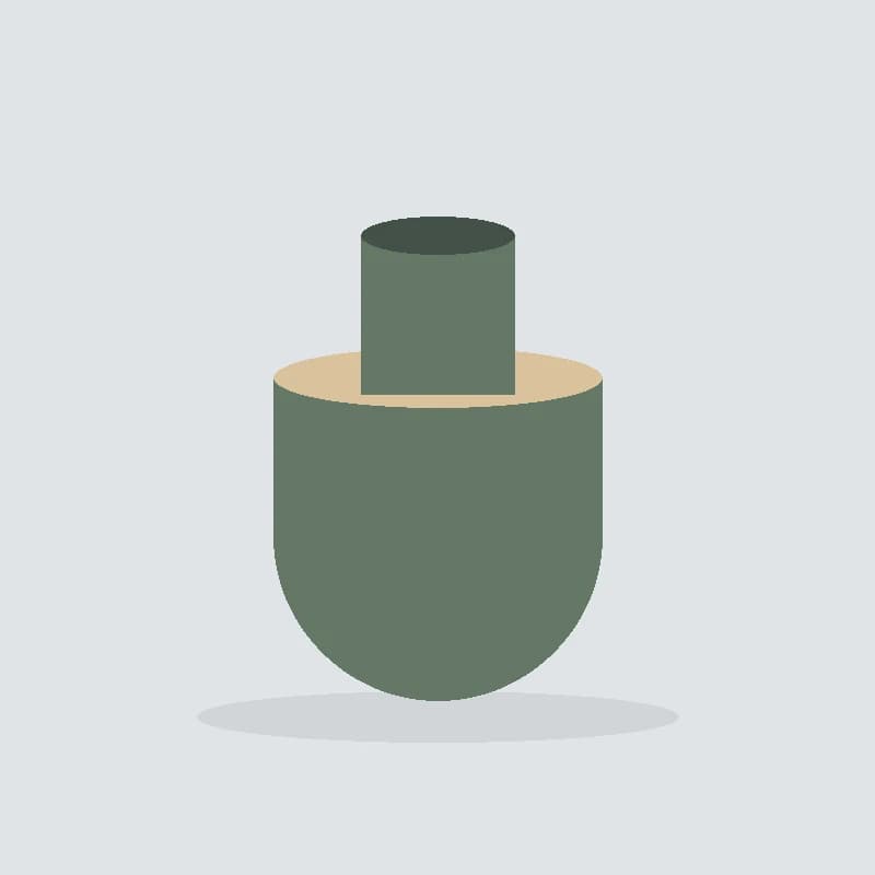 Small ceramic planter